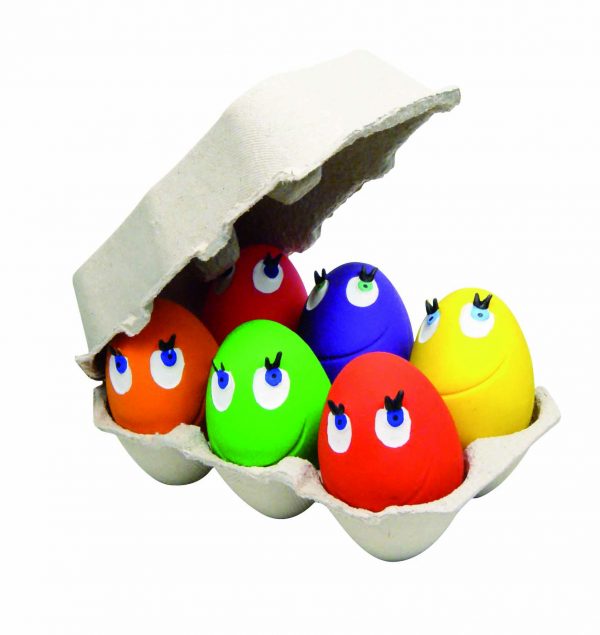 Huevos para perros de colores