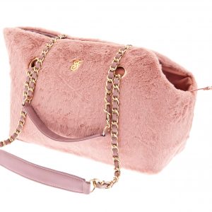 Bolso pelo rosado