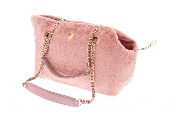 Bolso pelo rosado