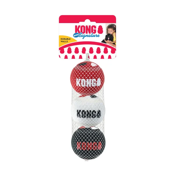 KONG Pack 3 pelotas sport signature